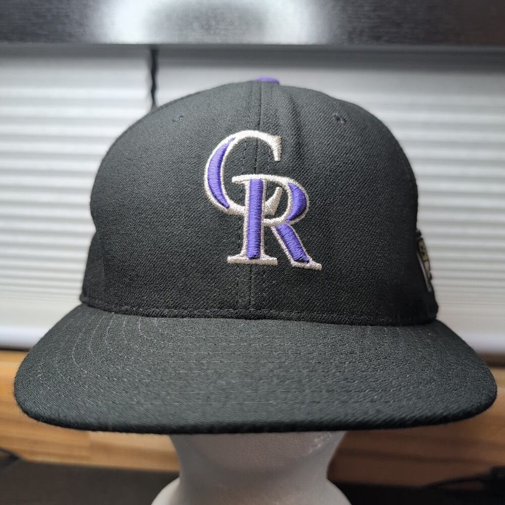 Colorado Rockies 2007 World Series 7 3/8 New Era Hat - Made In USA